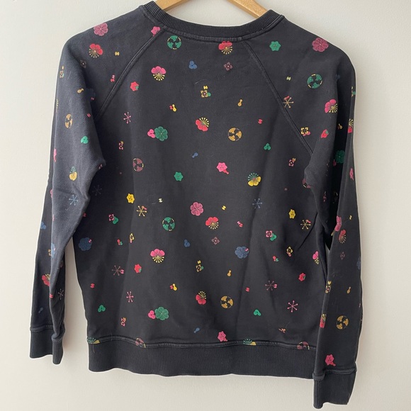 Kenzo Floral Motif Printed & Embroidered Sweatshirt - Picture 3 of 3